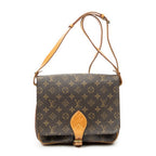 Shoulder Bag Cartouchiere GM Brown Monogram Canvas