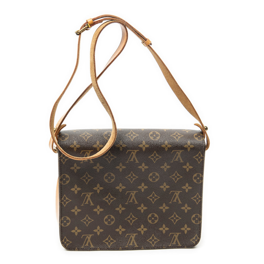 Shoulder Bag Cartouchiere GM Brown Monogram Canvas