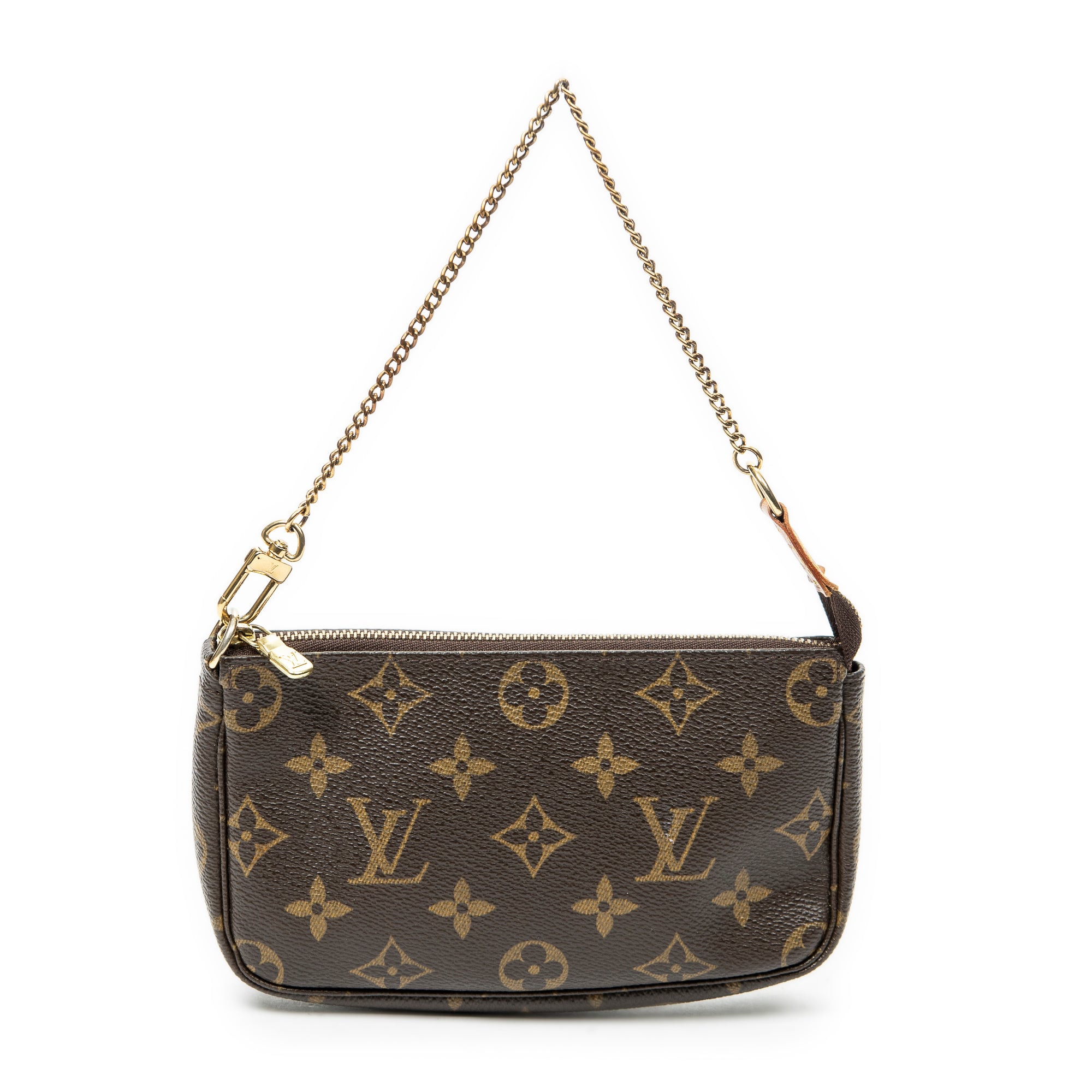 Pouch Mini Pochette Accessoires Brown Monogram Canvas