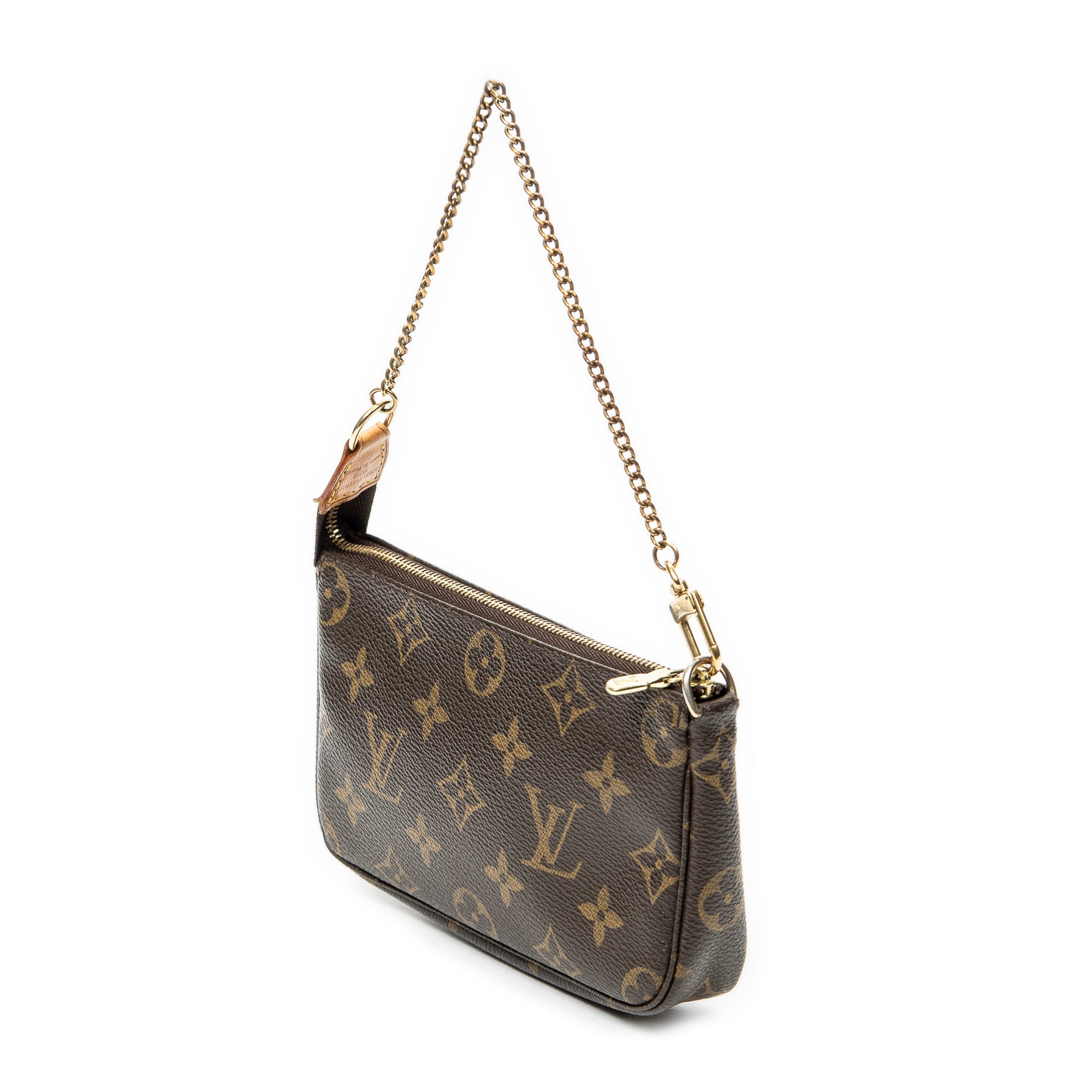 Pouch Mini Pochette Accessoires Brown Monogram Canvas