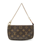 Pouch Mini Pochette Accessoires Brown Monogram Canvas