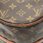 Handbag Papillon 30 Brown Monogram Canvas