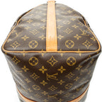 Travel Bag Keepall Bandouliere 50 Brown Monogram Canvas