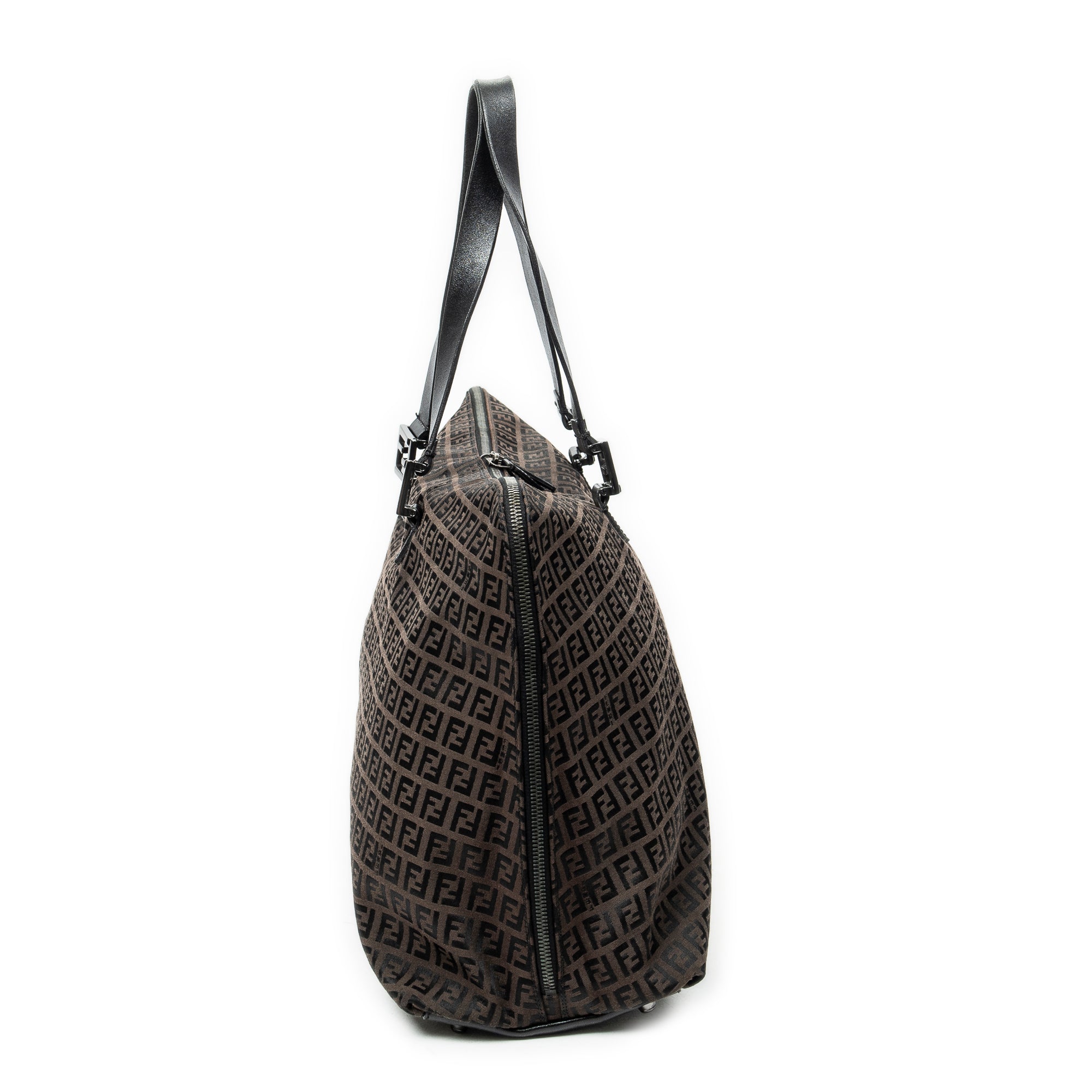 Travel Bag FF Weekender Dark Brown Zucchino Canvas