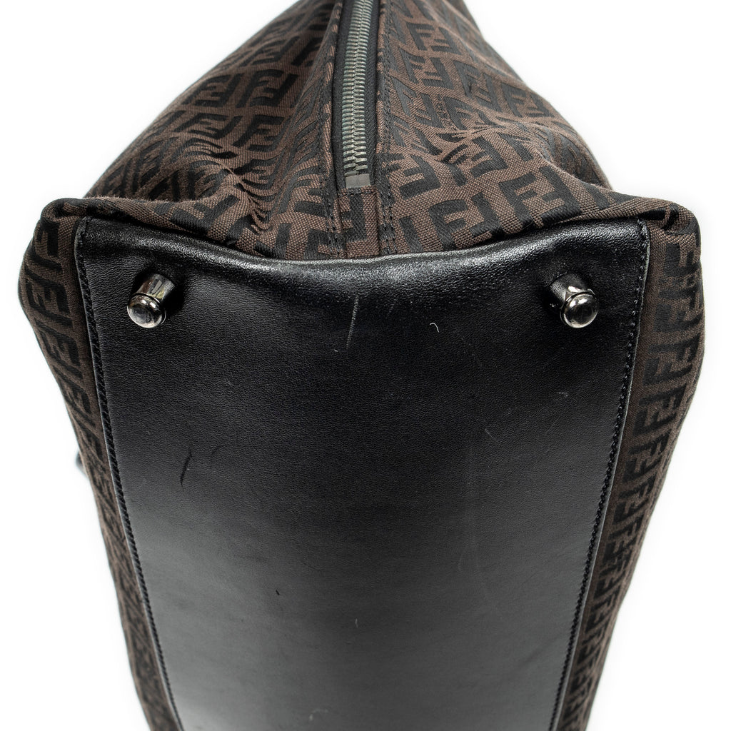 Travel Bag FF Weekender Dark Brown Zucchino Canvas