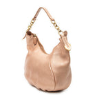 Shoulder Bag Selleria Chain Hobo Pink Selleria Leather