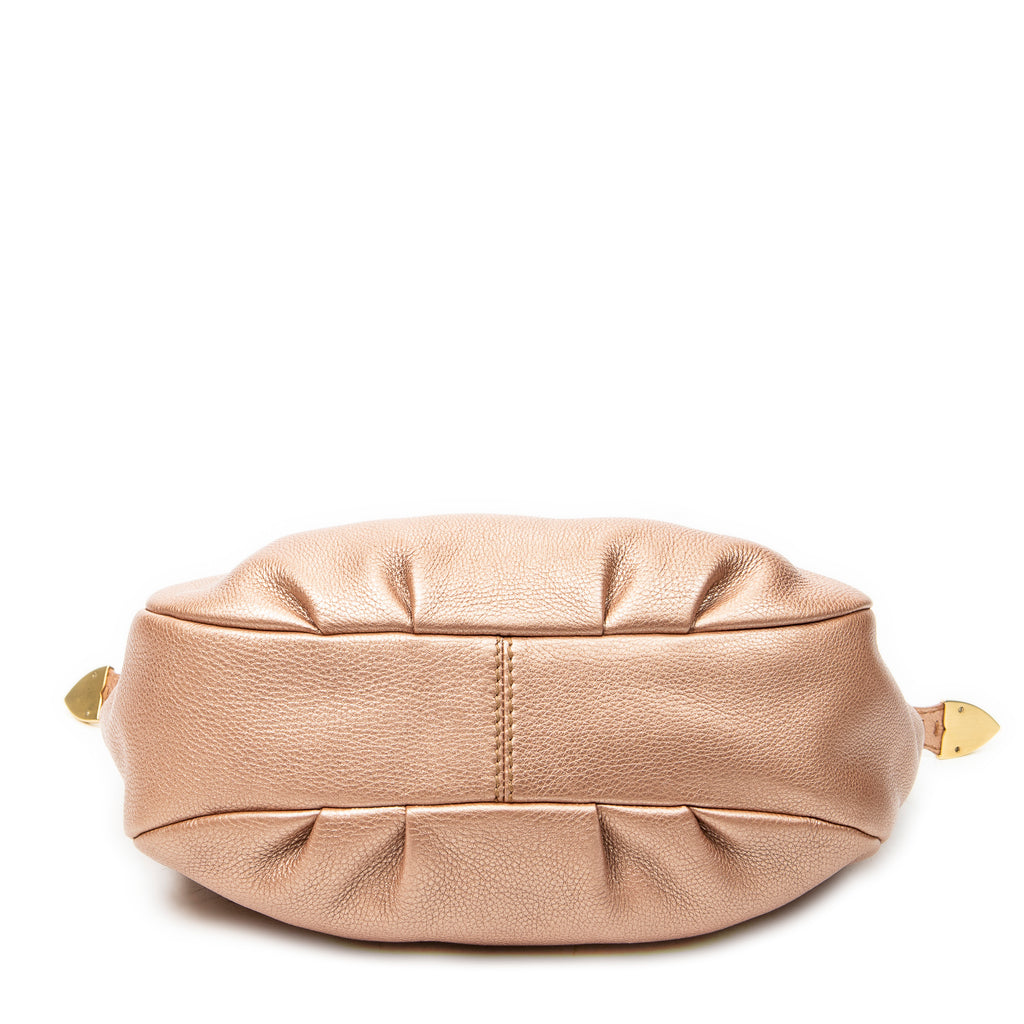 Shoulder Bag Selleria Chain Hobo Pink Selleria Leather