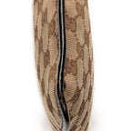 Bandolera plana pequeña Monogram Dark Brown