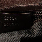 Bandolera plana pequeña Monogram Dark Brown