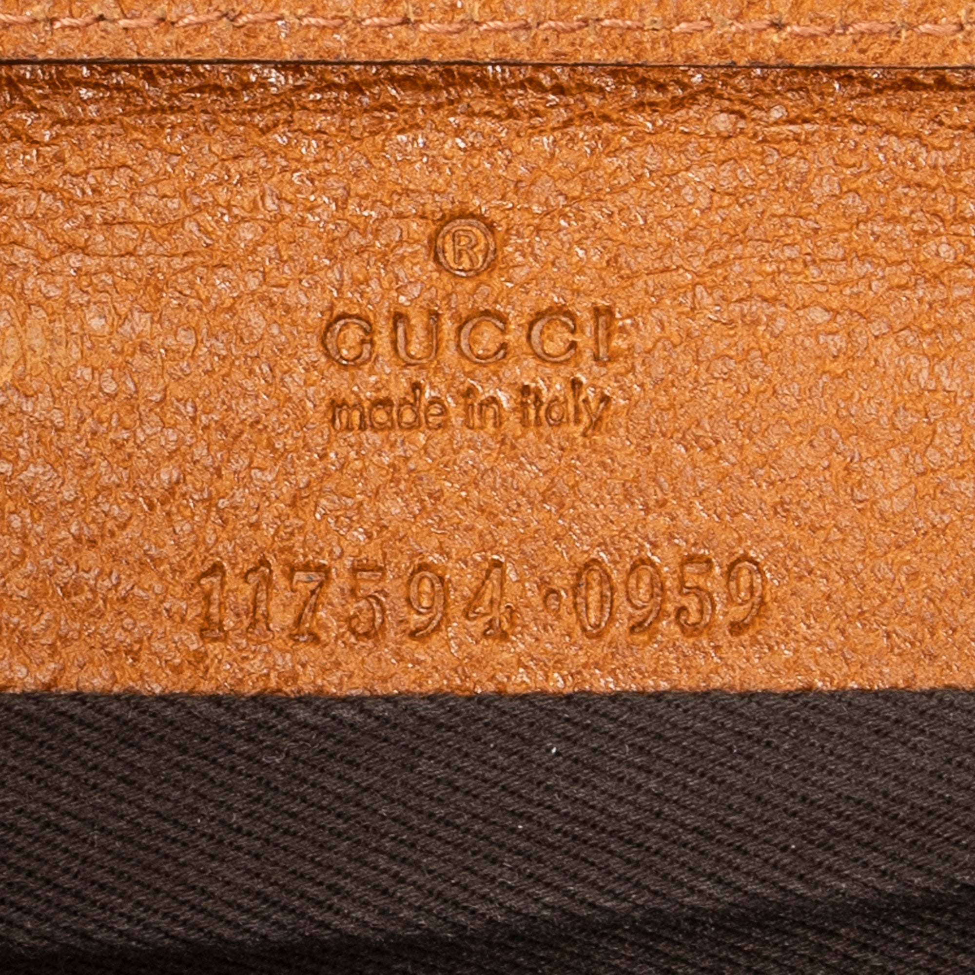 Shoulder Bag Bamboo Clutch Brown Monogrammed Canvas