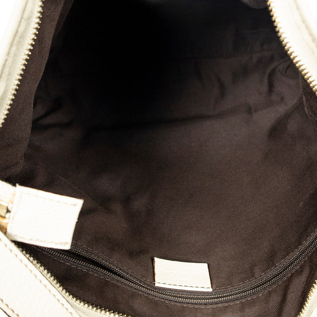 Shoulder Bag Abbey Crossbody Ivory Monogrammed Canvas