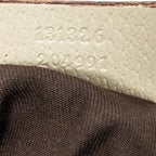 Shoulder Bag Abbey Crossbody Ivory Monogrammed Canvas