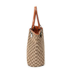 Shoulder Bag Eclipse Tall Tote Orange Monogrammed Canvas
