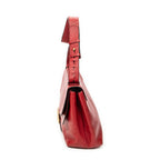 Shoulder Bag Large Marmont Flap Red Grained Calfskin Leather