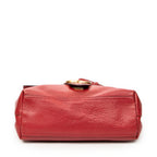 Shoulder Bag Large Marmont Flap Red Grained Calfskin Leather