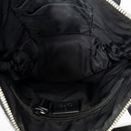 Shoulder Bag Small Web Square Messenger Black Supreme Coated Canvas