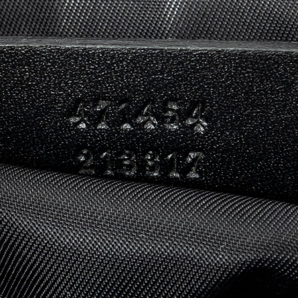 Shoulder Bag Small Web Square Messenger Black Supreme Coated Canvas