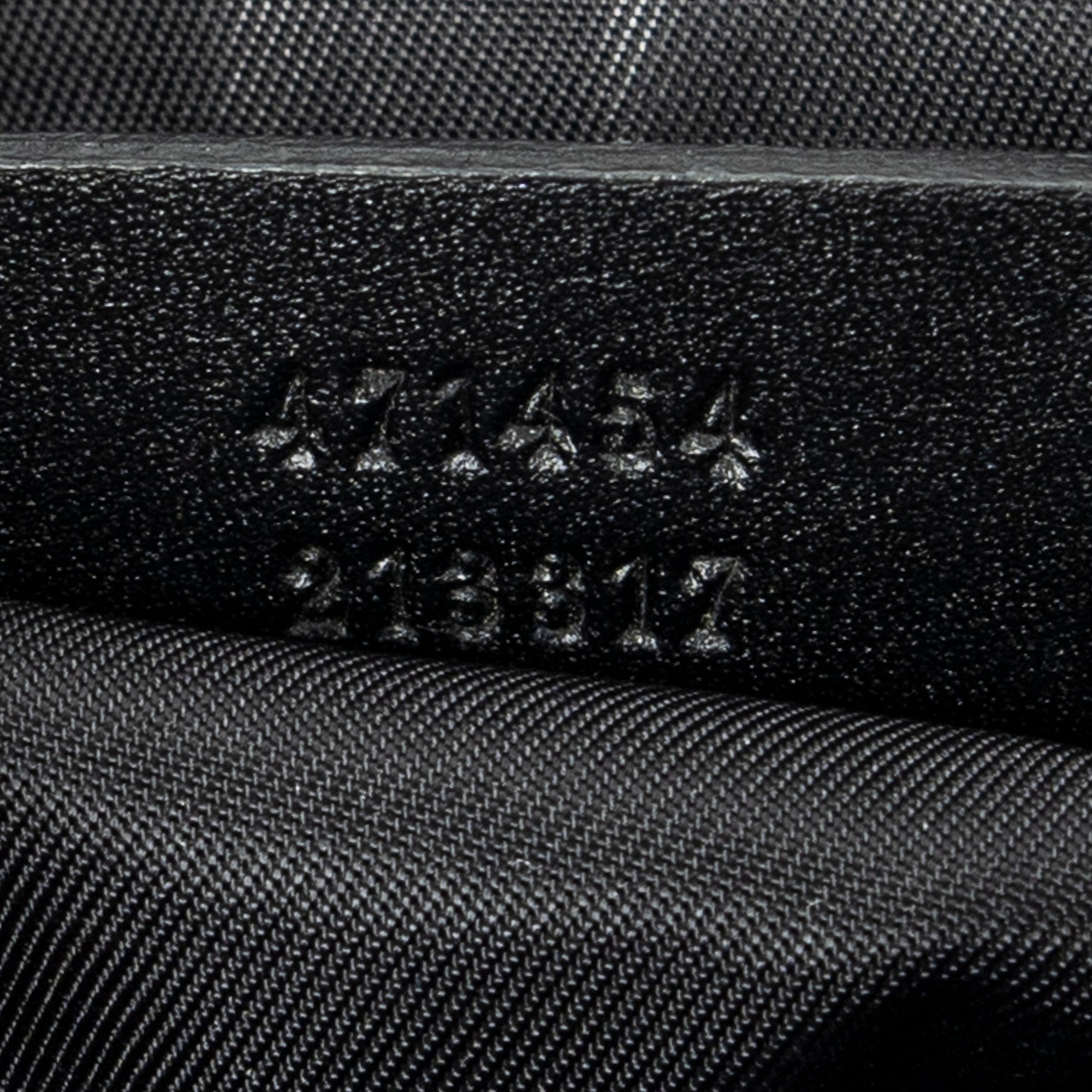 Shoulder Bag Small Web Square Messenger Black Supreme Coated Canvas
