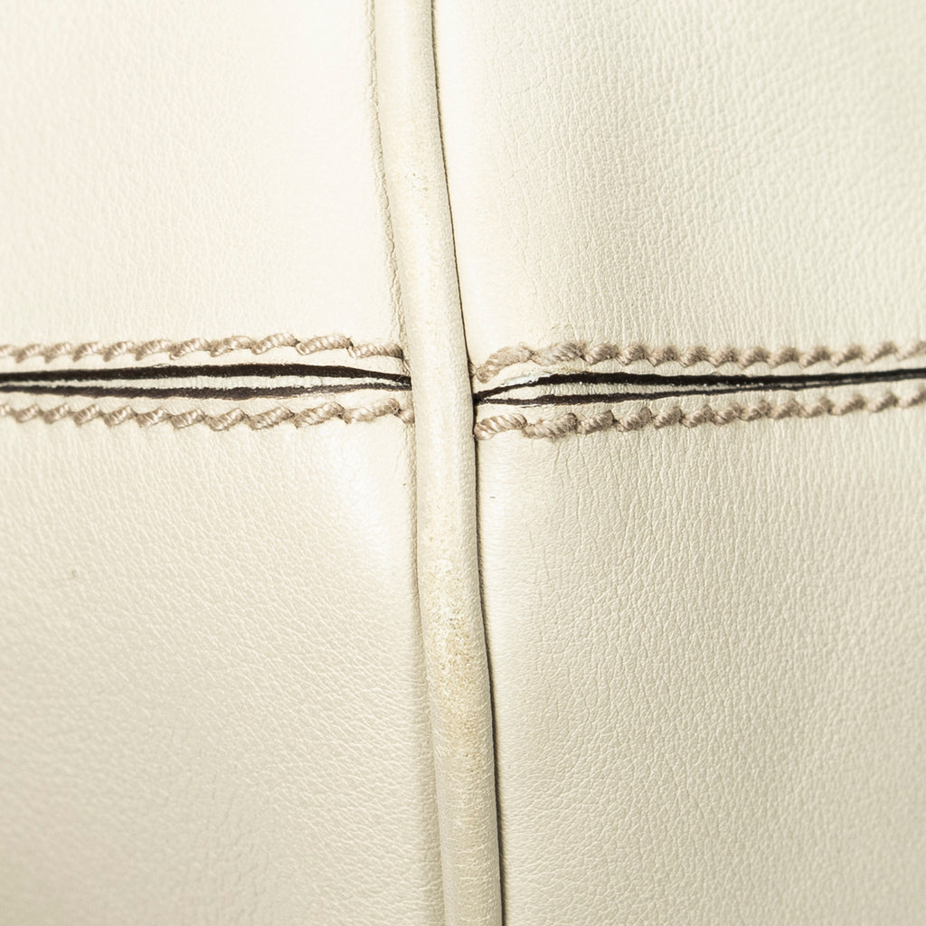 Shoulder Bag Peggy Bamboo Handle Hobo Ivory Guccissima Leather