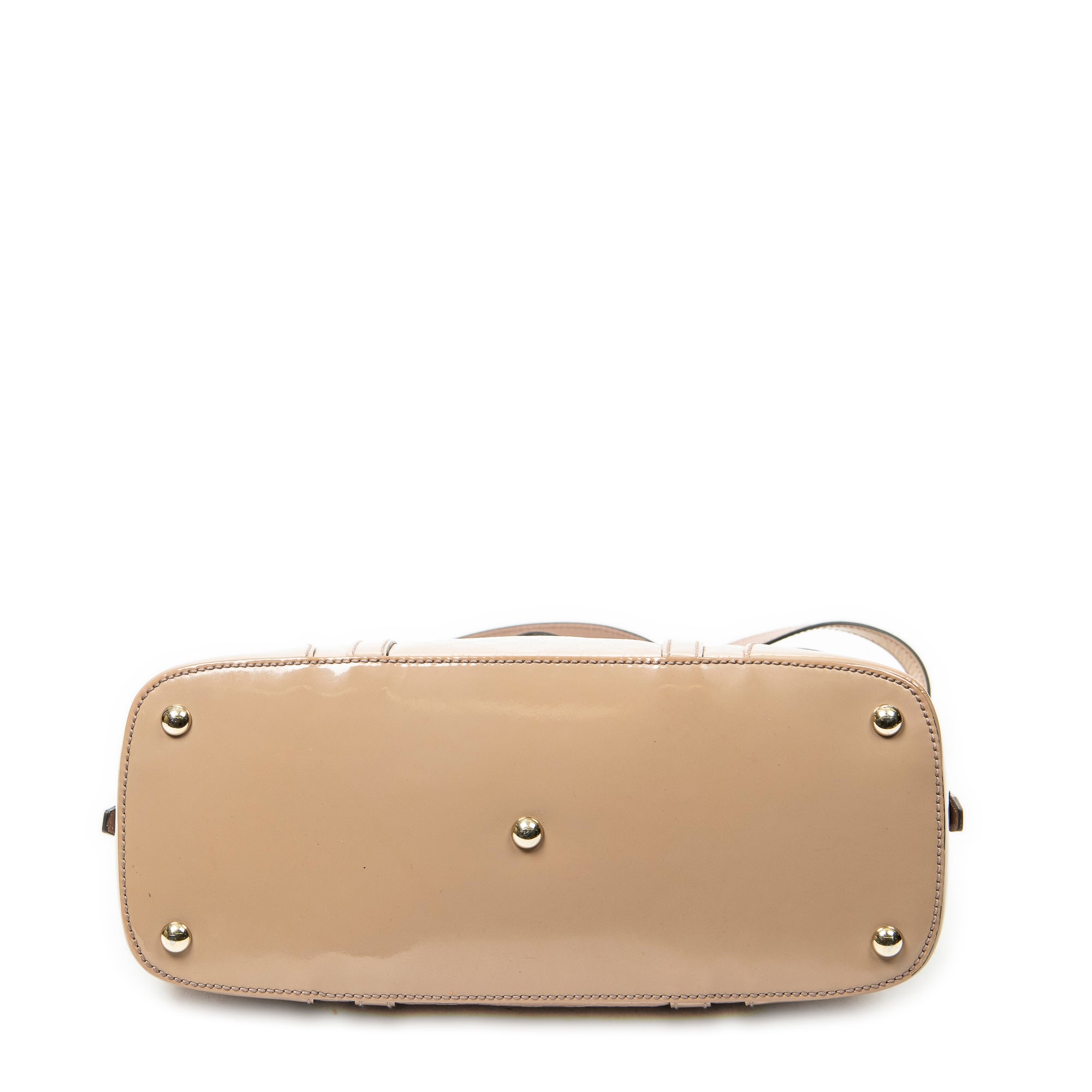 Bolso de Hombro Mediano Asa Superior Bonita Rosa Claro Microguccissima Piel Charol