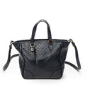 Shoulder Bag Small Bree Tote Navy Microguccissima Leather