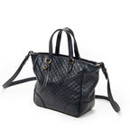 Shoulder Bag Small Bree Tote Navy Microguccissima Leather