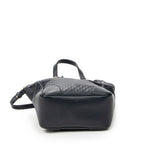 Shoulder Bag Small Bree Tote Navy Microguccissima Leather