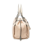 Shoulder Bag Lola 26 Light Pink Grained Calfskin Leather