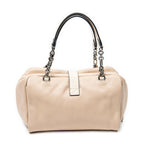 Shoulder Bag Lola 26 Light Pink Grained Calfskin Leather