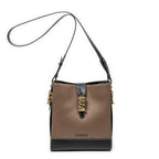 Shoulder Bag Velazquez Bucket Shoulder Bag Brown Calfskin Leather