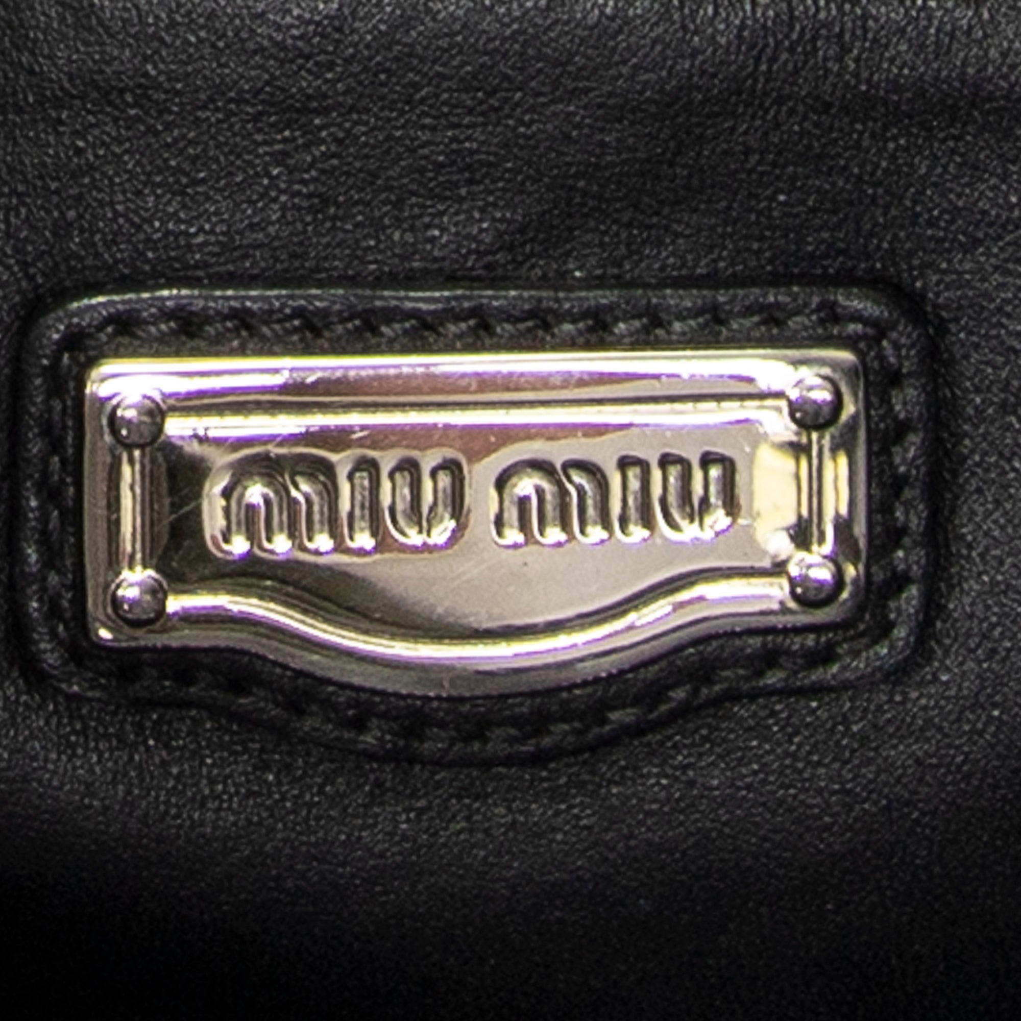 Shoulder Bag Shopping Tote Black Vitello Soft Leather