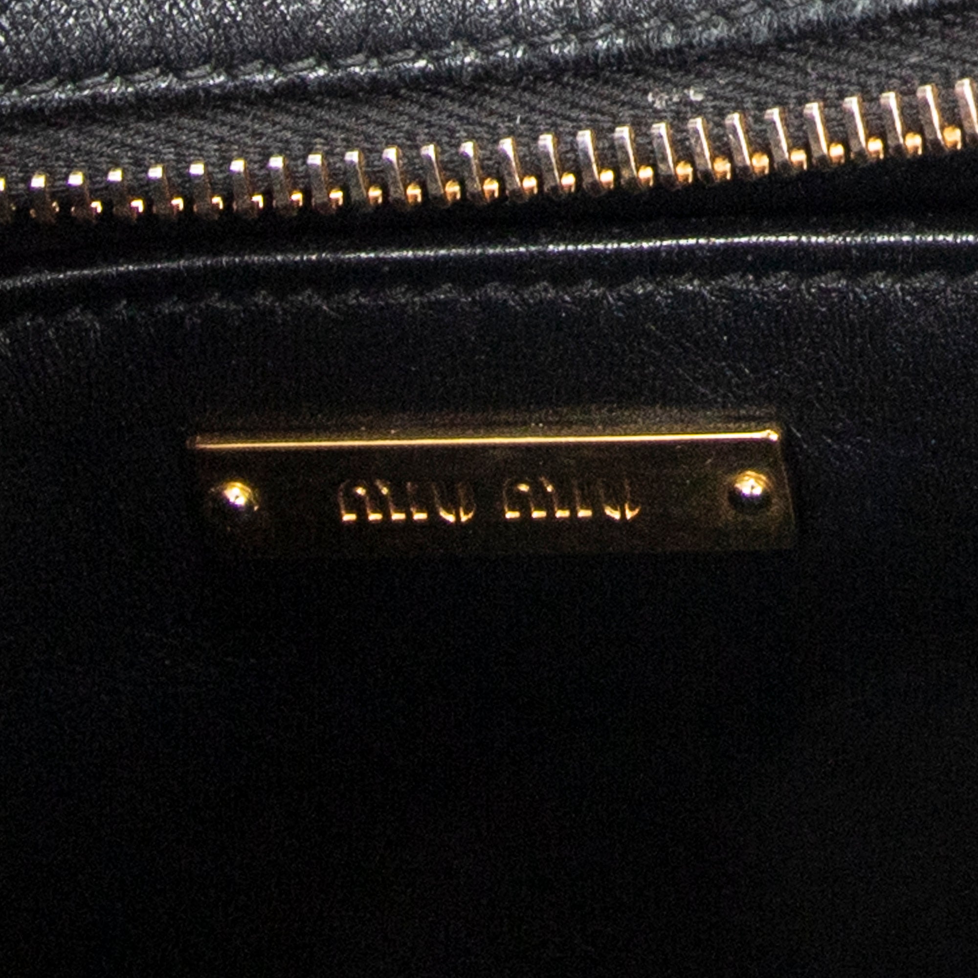Shoulder Bag Camera Crossbody Black Nappa Matelasse Leather