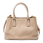 Shoulder Bag Small Open Tote Light Pink Saffiano Leather