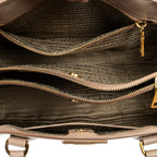 Shoulder Bag Small Open Tote Light Pink Saffiano Leather