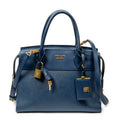 Shoulder Bag Esplanade Tote Navy Saffiano Leather