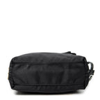 Shoulder Bag Bow Tote Black Nylon Canvas
