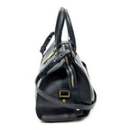Shoulder Bag Small Classic Y Cabas Navy Calfskin Leather