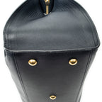 Shoulder Bag Small Classic Y Cabas Navy Calfskin Leather