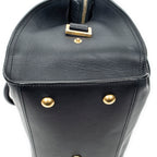 Shoulder Bag Small Classic Y Cabas Navy Calfskin Leather