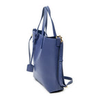 Shoulder Bag Toy Shopping Tote Navy Calfskin Leather