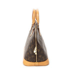 Handbag Alma PM Brown Monogram Canvas