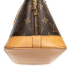 Handbag Alma PM Brown Monogram Canvas