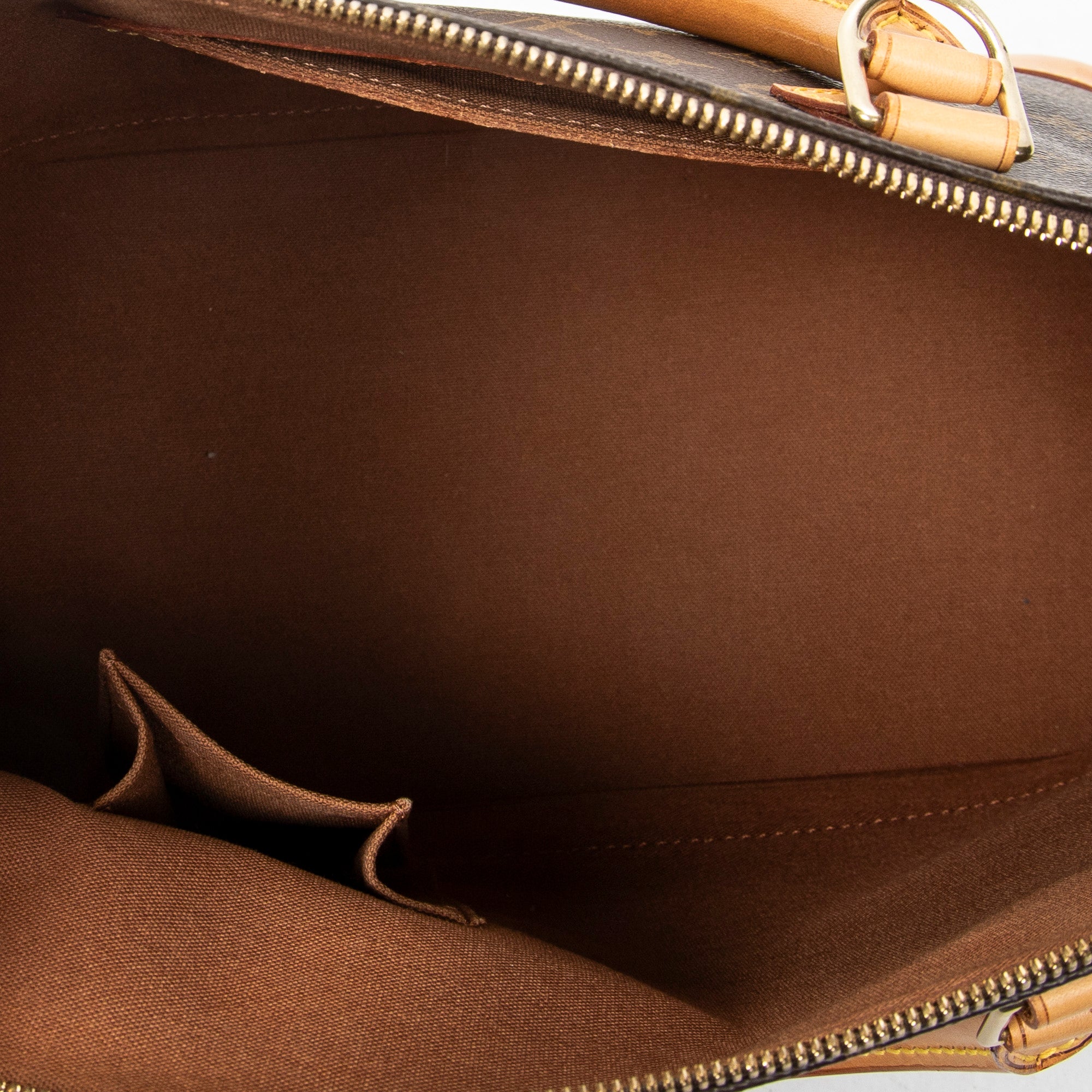 Handbag Alma PM Brown Monogram Canvas