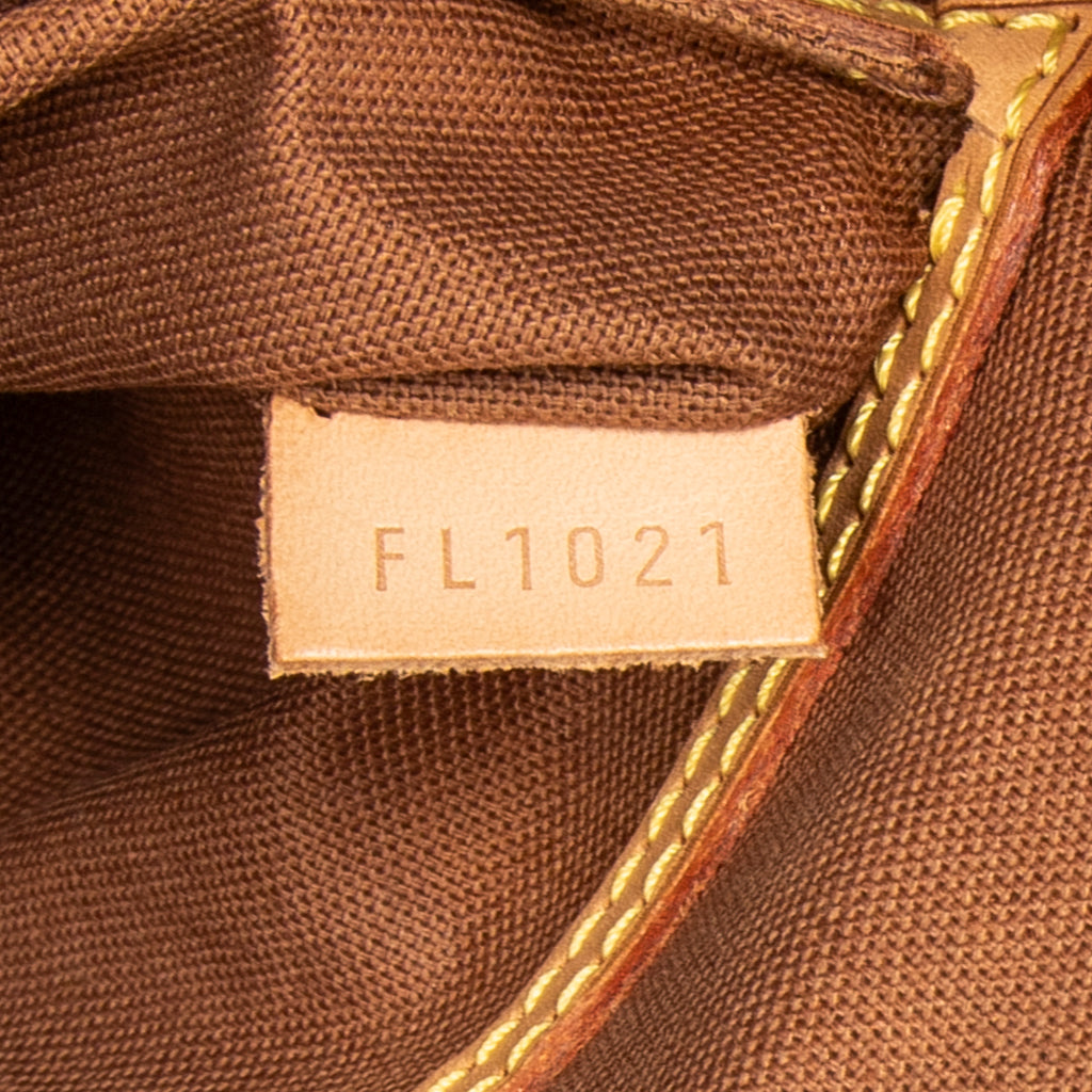 Handbag Alma PM Brown Monogram Canvas