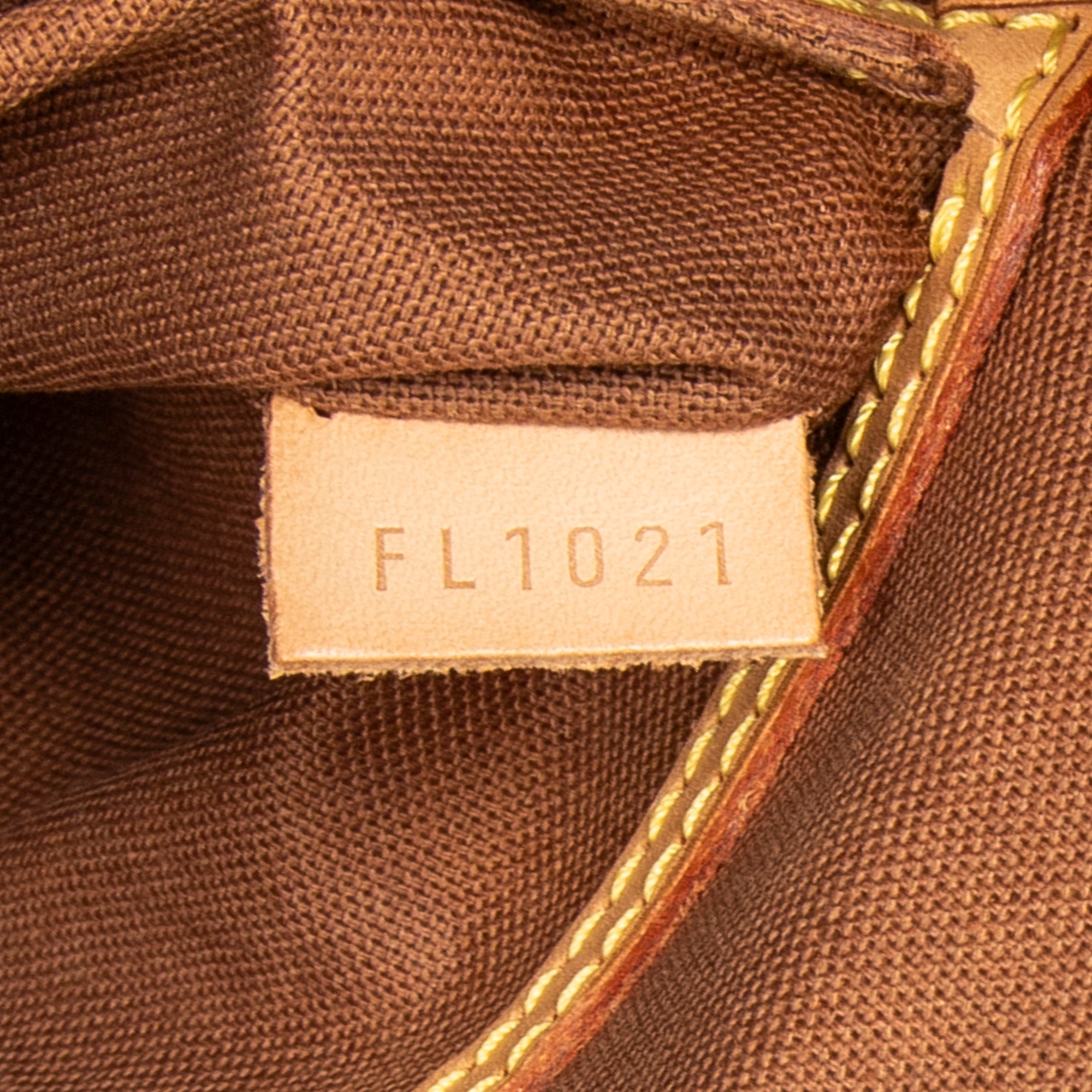 Handbag Alma PM Brown Monogram Canvas