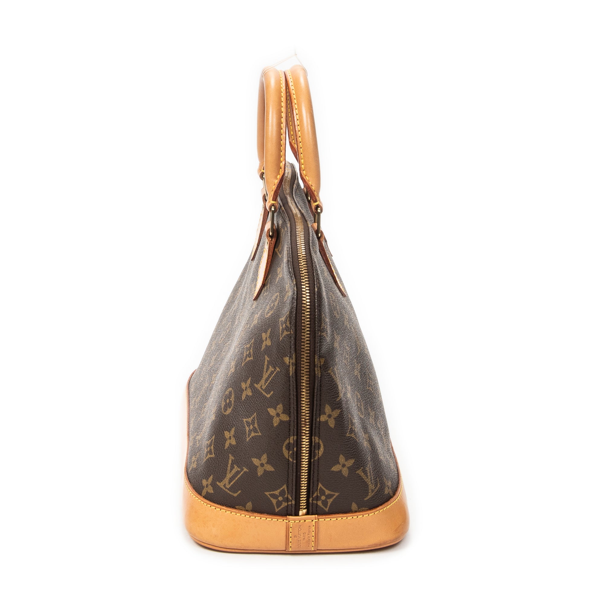 Handbag Alma PM Brown Monogram Canvas