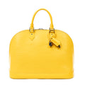 Handbag Alma GM Citron Epi
