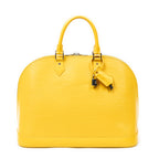 Handbag Alma GM Citron Epi
