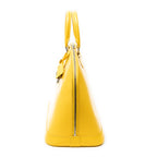 Handbag Alma GM Citron Epi