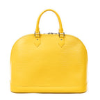 Handbag Alma GM Citron Epi